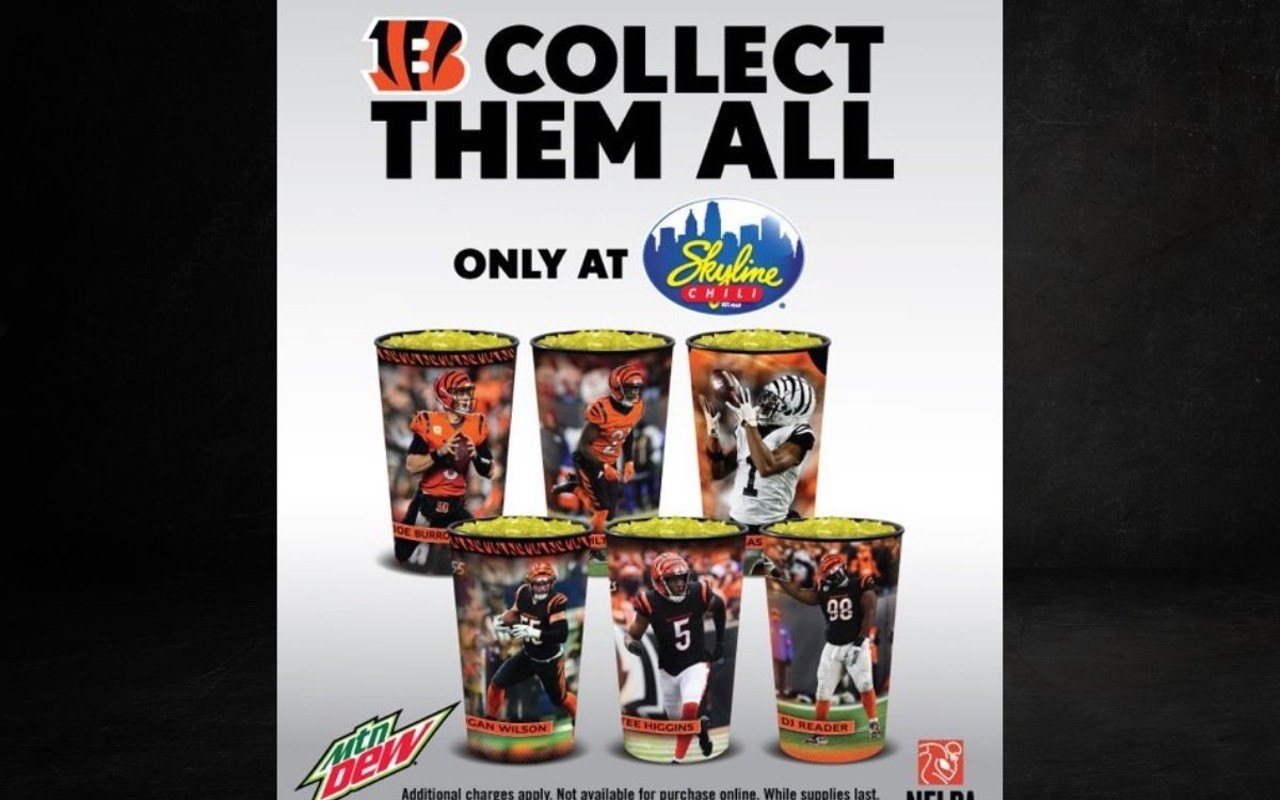 The Skyline Bengals cups leaked! : r/bengals