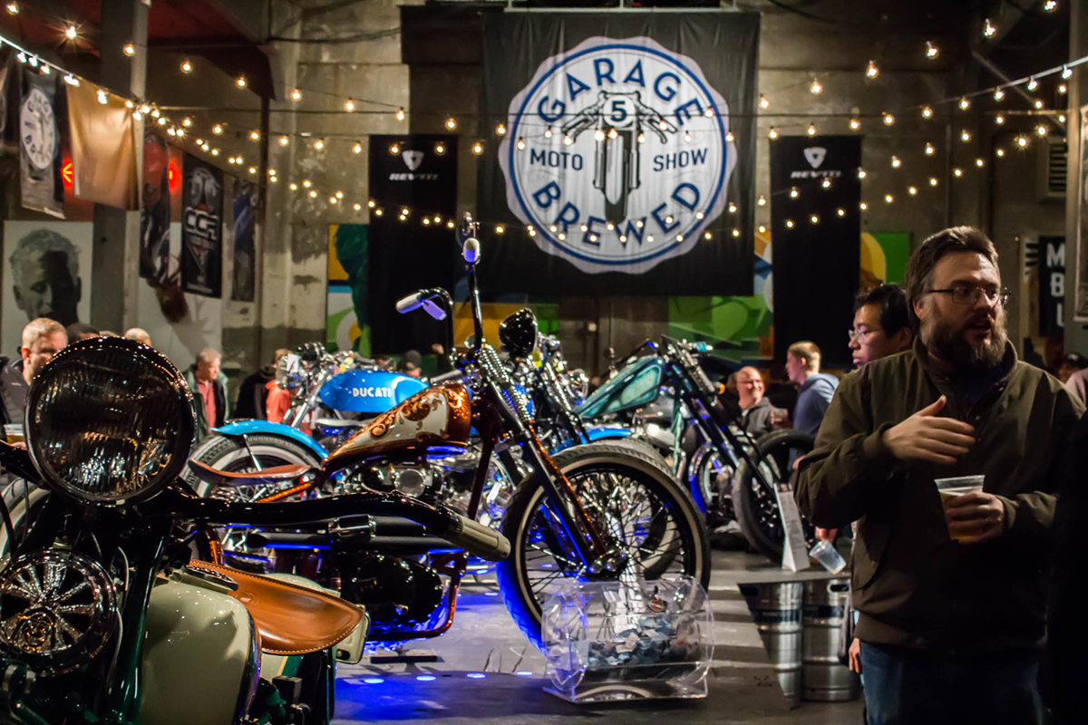 The Garage Brewed Motorcycle Show Brings Custom, Rare and Vintage Bikes