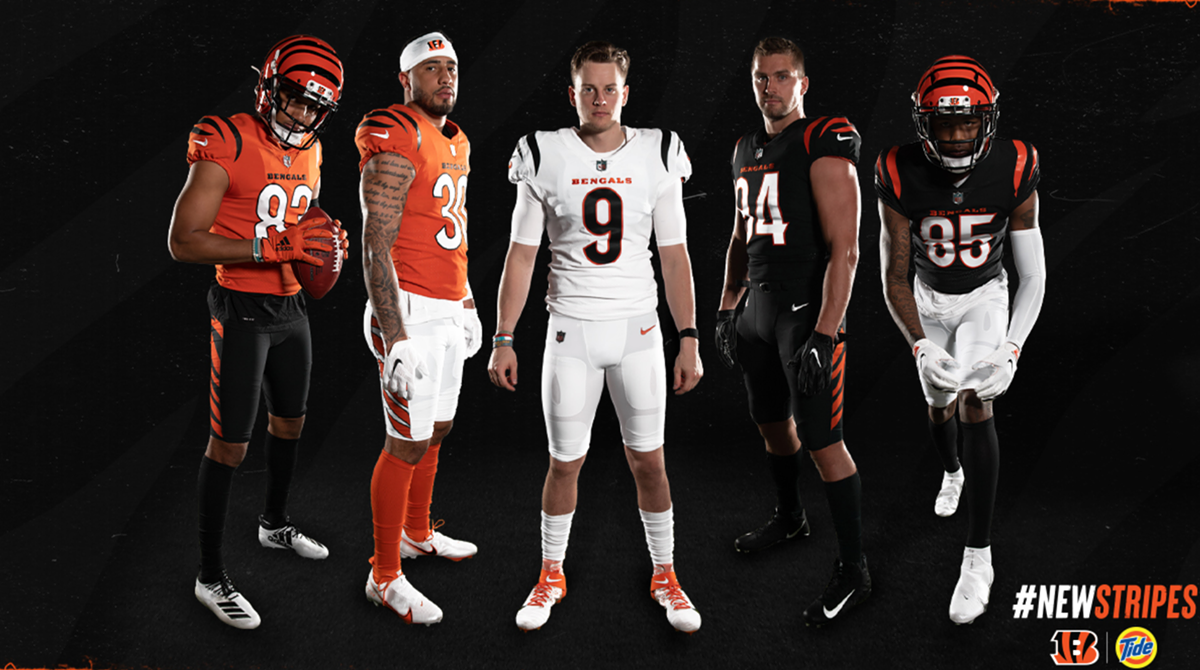 New stripes: Cincinnati Bengals to get new uniforms for 2021 season – WHIO  TV 7 and WHIO Radio