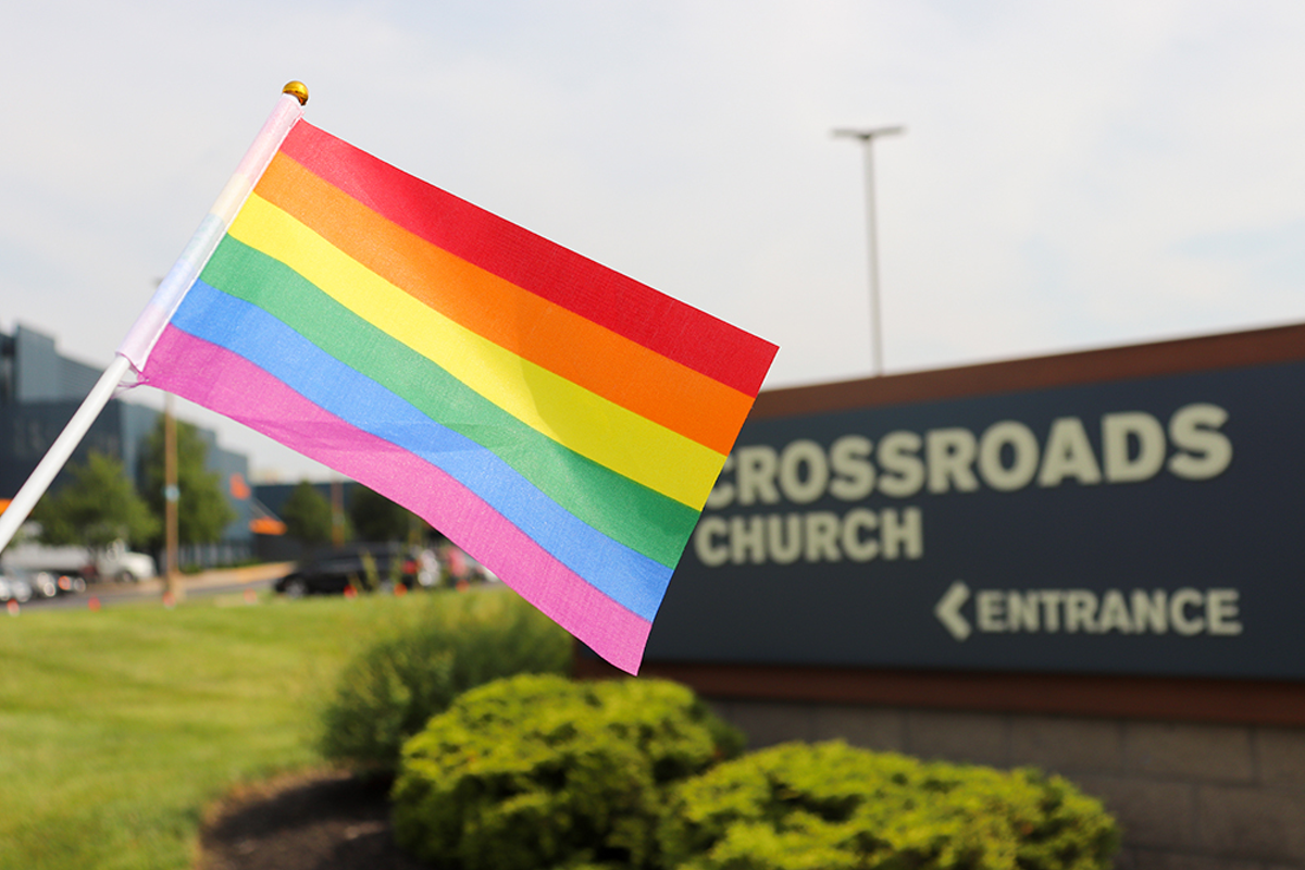 LGBTQ+ Community and Allies Raise Voices After Anti-Trans Speaker at Crossroads  Church | Cincinnati CityBeat