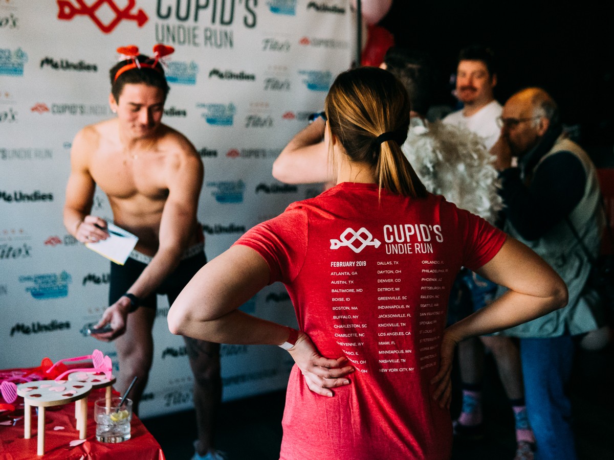 Here's All the Half-Naked Fun We Saw During the Cupid's Undie Run