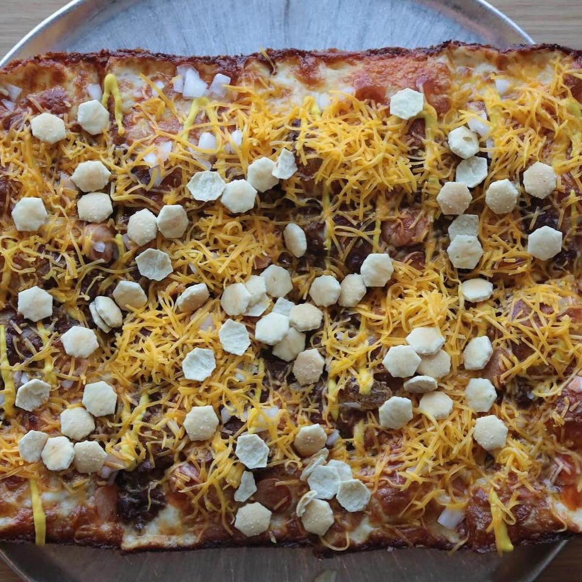 This Taglio-Camp Washington Chili Pizza is the Hero We All Need Right Now