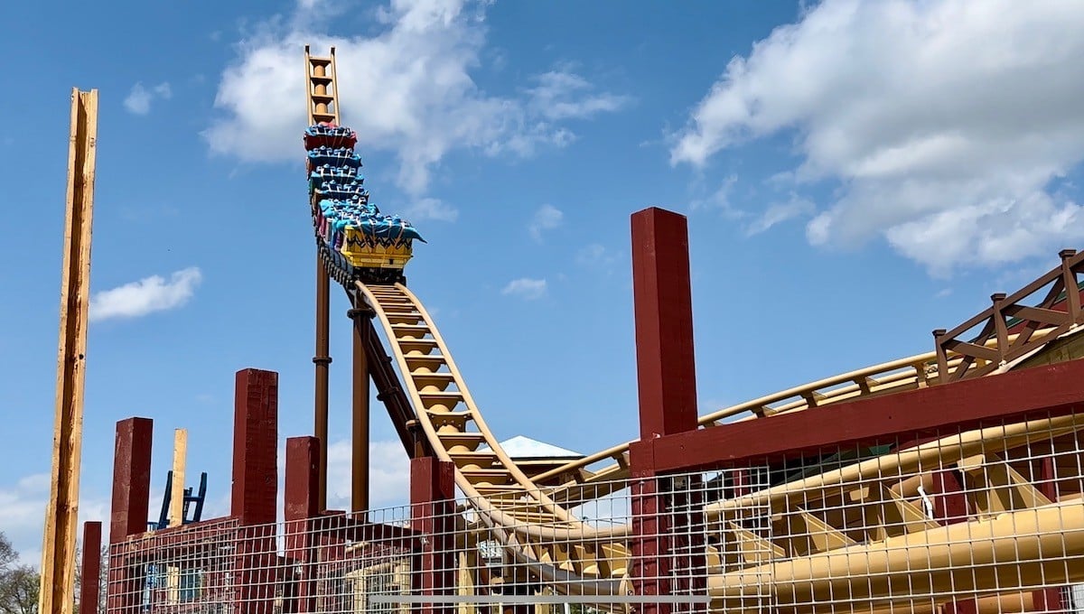 Kings Island Runs First Test of New Camp Snoopy Roller Coaster Ahead of ...