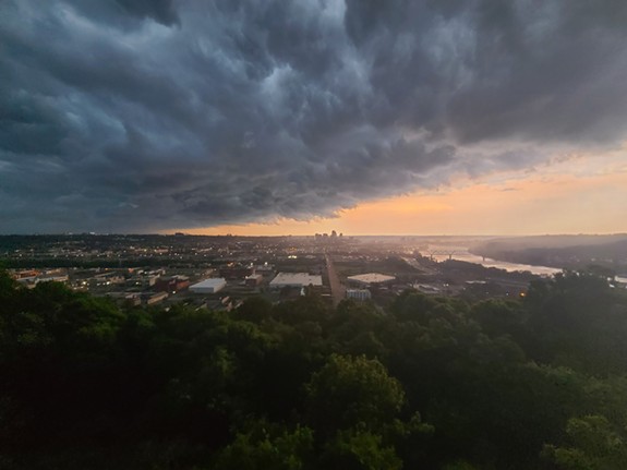 Storms over Cincinnati