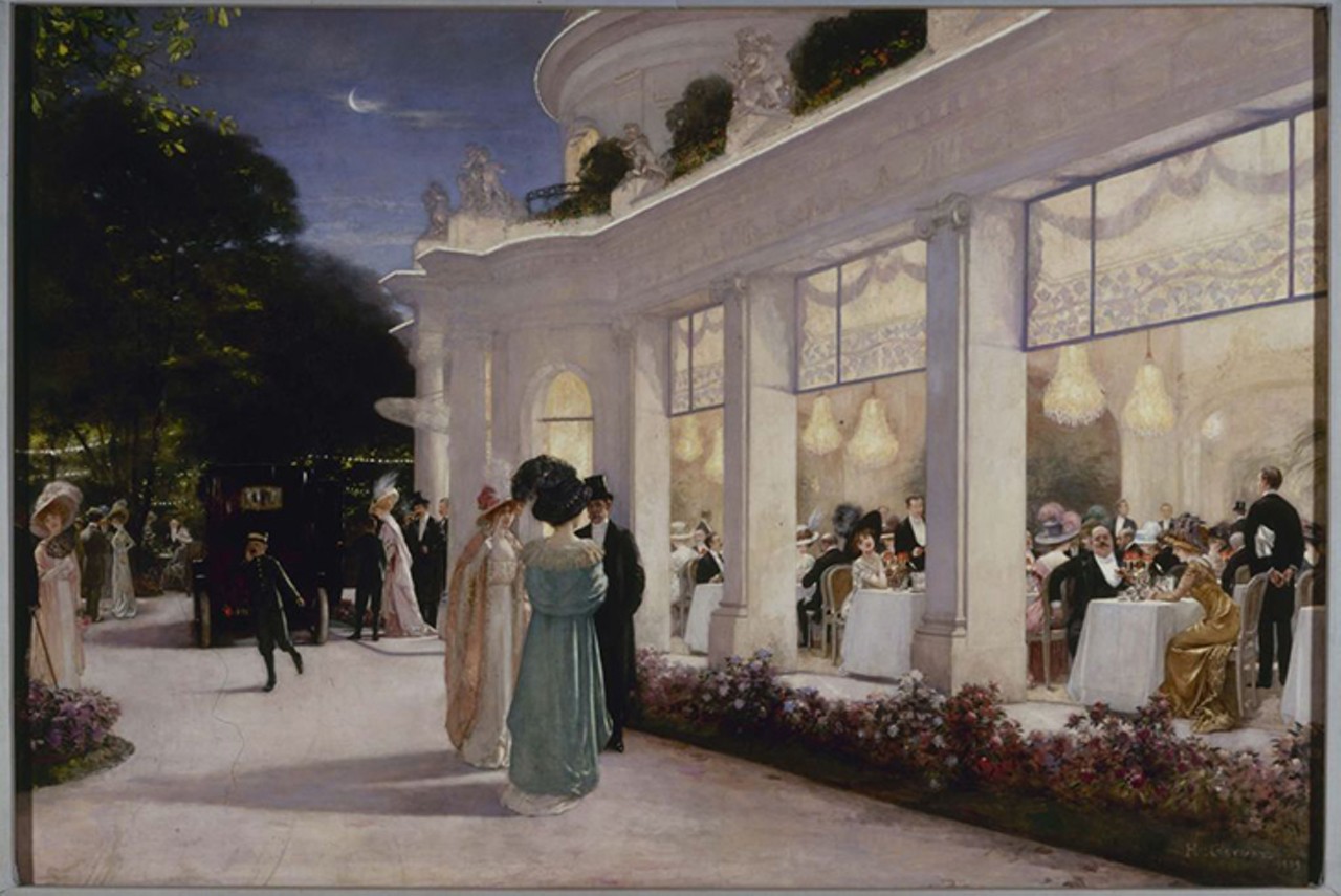 Artist: Henri Gervex.  "An Evening at the Pr&eacute;-Catelan," 1909. Oil on canvas. Mus&eacute;e Carnavalet, Paris // Mus&eacute;e Carnavalet/Roger-Viollet.