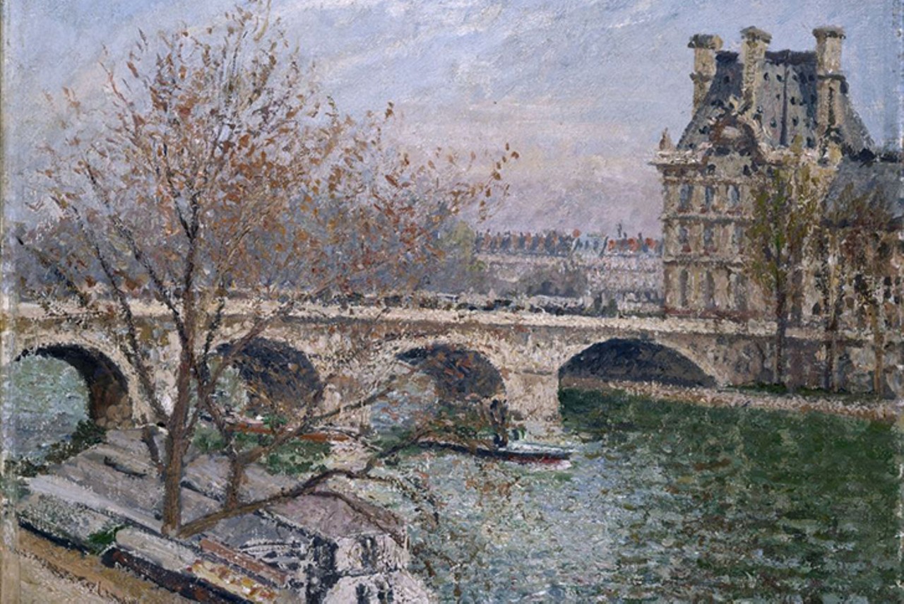 Artist: Camille Pissarro. "The Pont Royal and the Pavillon de Flore", 1903. Oil on canvas. Petit Palais, Paris // Petit Palais/Roger-Viollet.