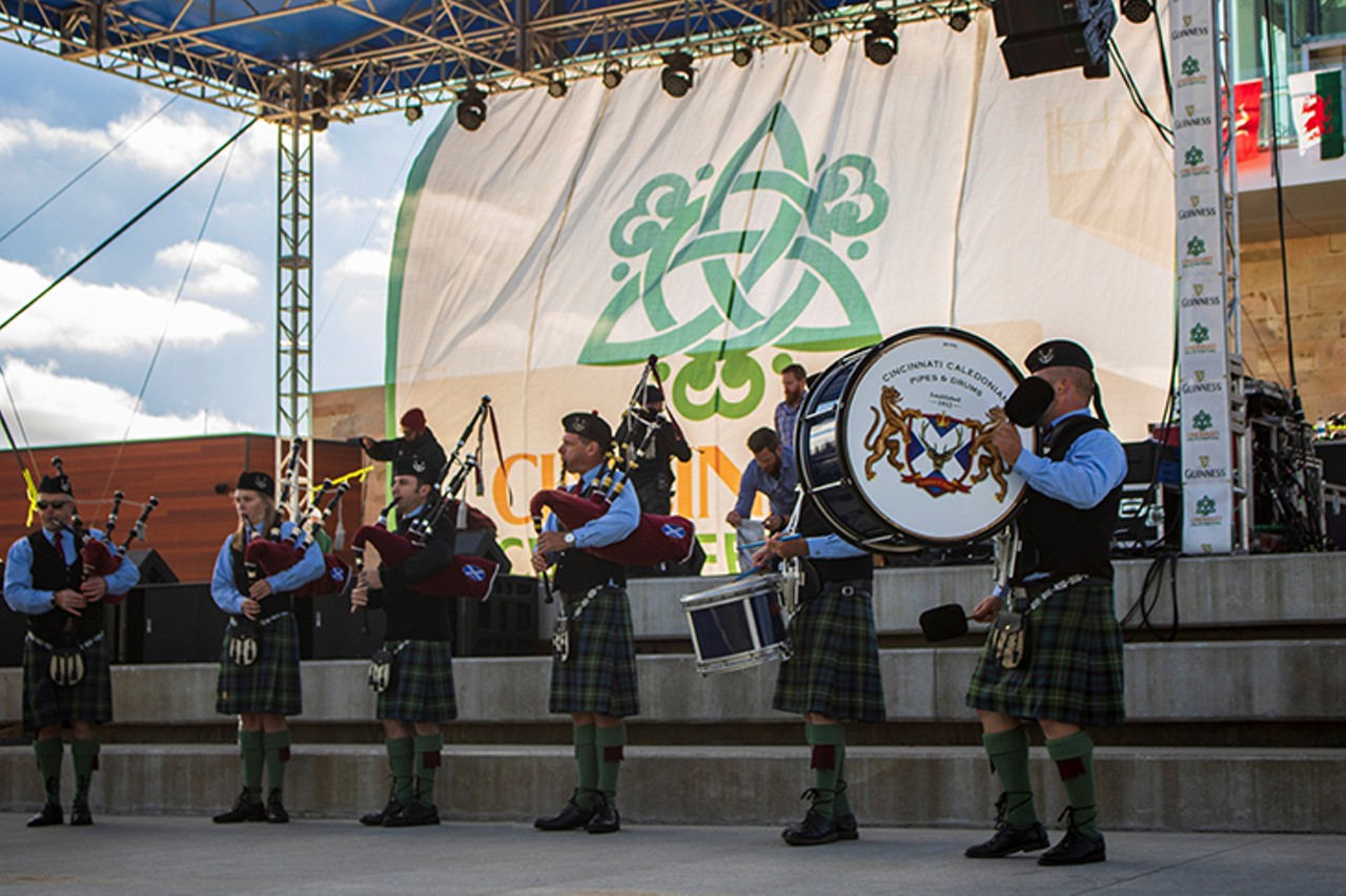 All The Bagpipes, Beer and Kilts We Saw At This Year's Cincinnati