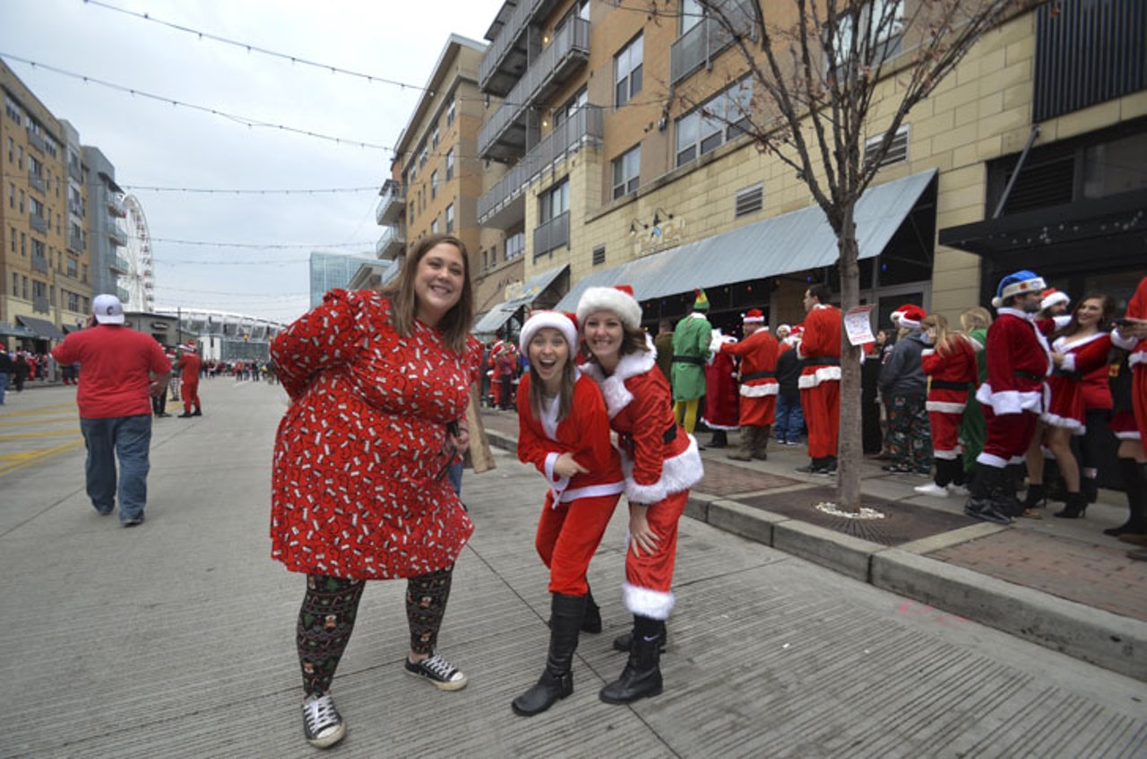 Everyone We Saw at the 12thAnnual Cincinnati SantaCon Cincinnati