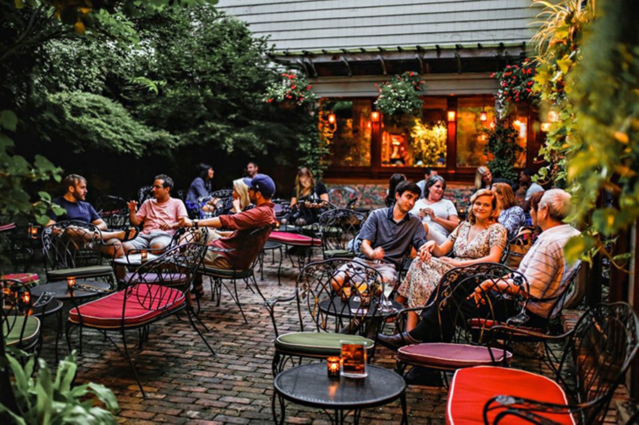 The Blind Lemon
936 Hatch St., Mount Adams
The Blind Lemon has been Mount Adams’ favorite backyard bar since 1963. Walk down a set of stairs to find a secret, little hideaway. Outside, the relaxed garden patio is like a boho blend of Bourbon Street and Paris café life. It’s one of the most romantic drinking destinations in the city.