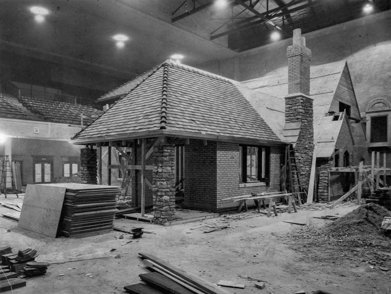 John J. Behle, manager of all the Home Beautiful Expositions, was hired to be the 1929 expo home's manager. He liked it so much, he bought it. The home was built at 4700 Reading Road in Bond Hill, but was demolished in the 1950s for construction of the Norwood Lateral Expressway.