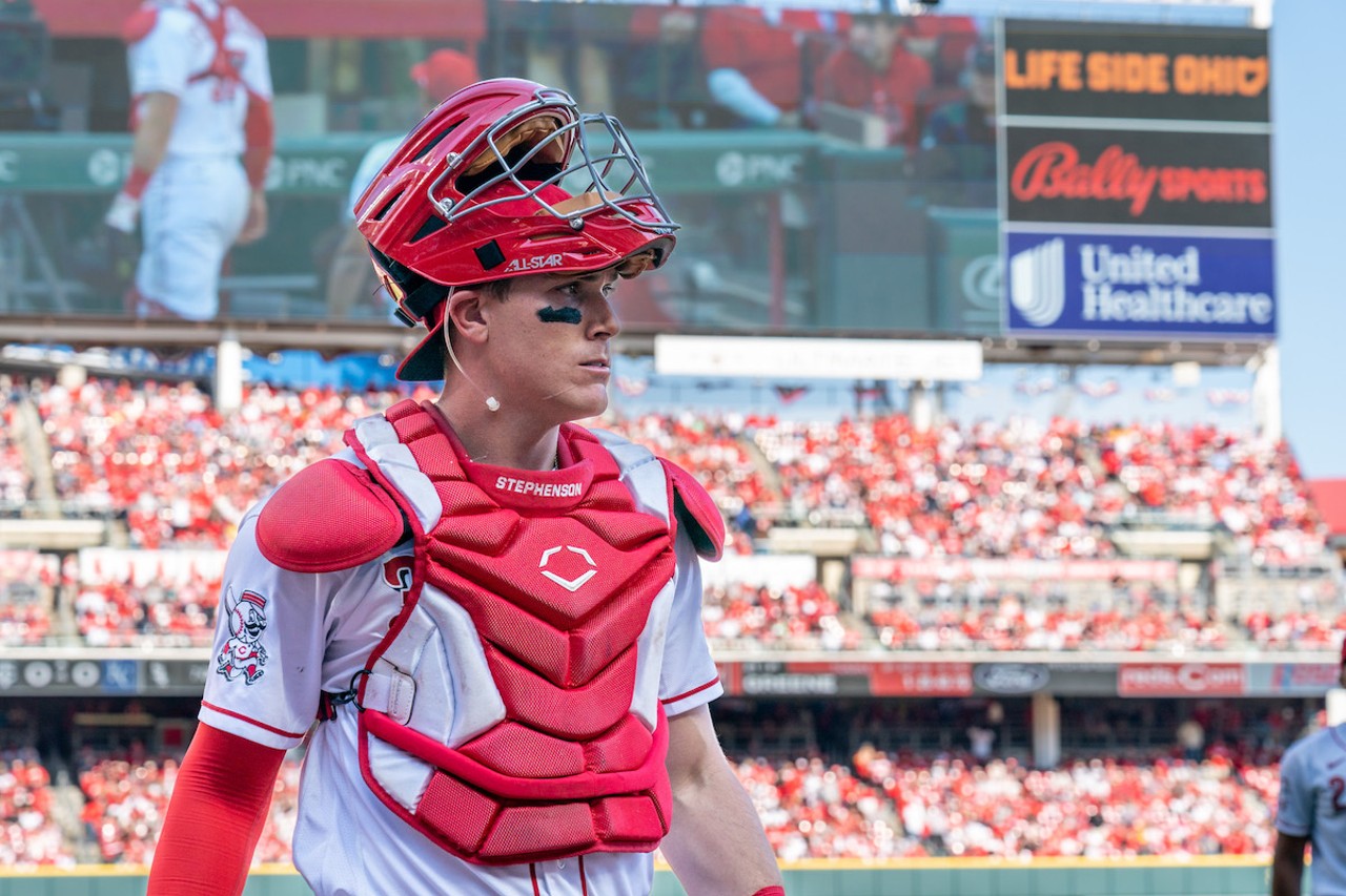 Photos All the Great Plays from the Cincinnati Reds' Opening Day