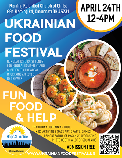 Ukrainian Food Festival - fun, food and help!
