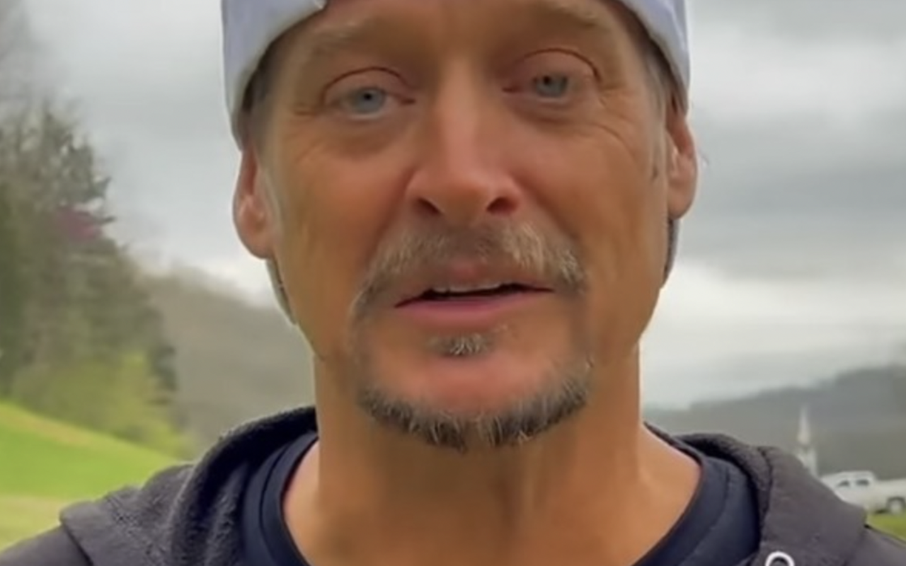 Kid Rock posted a video to his Instagram showing him wearing his own (dirty) merch and a MAGA hat and whining about Bud Light after shooting a few cases of the beer with an automatic rifle.
