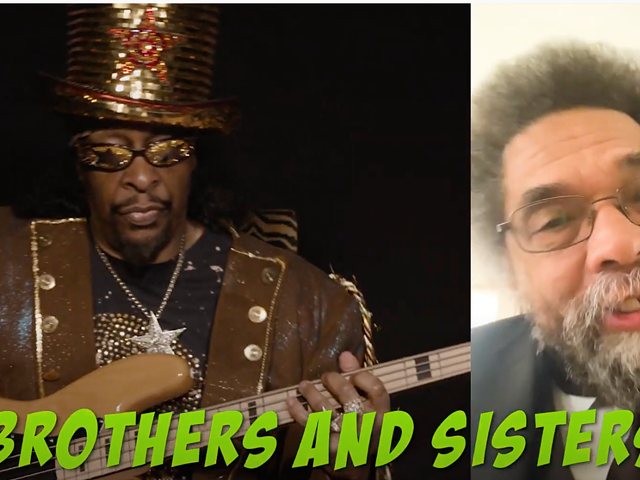 Watch: Bootsy Collins' New Video 'Stars' Featuring Dr. Cornel West and Béla Fleck