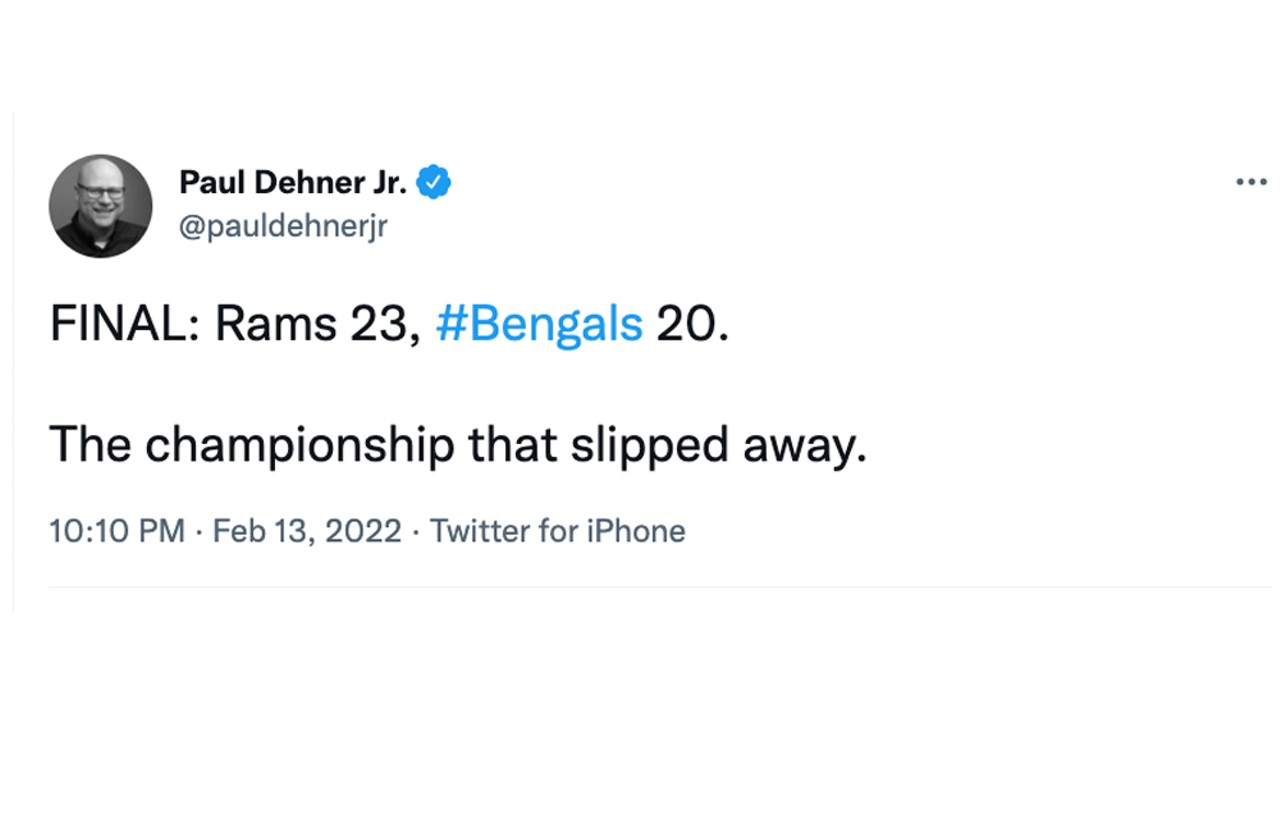 We Are Proud As Shit of the Cincinnati Bengals and So Is Twitter