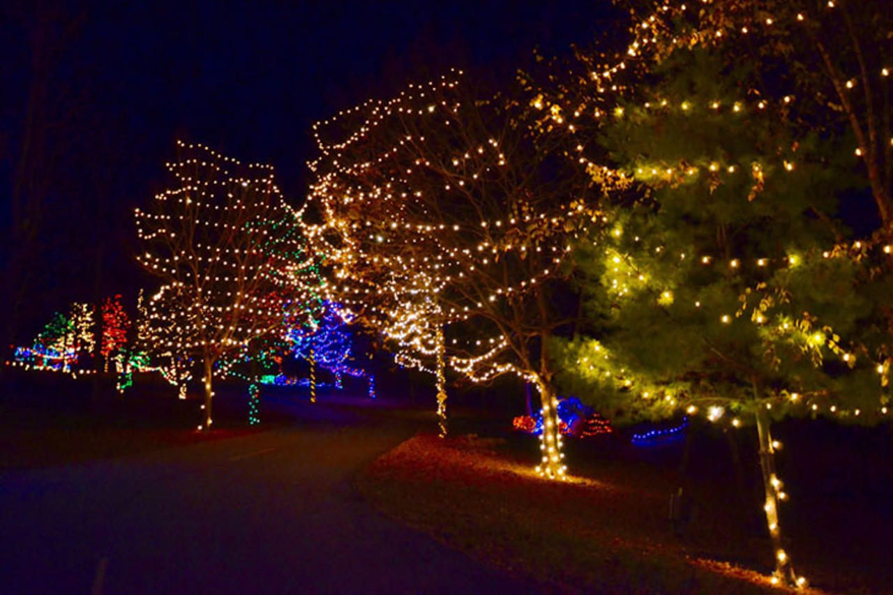 FRIDAY 16
ATTRACTIONS: Holiday Lights on the Hill at Pyramid Hill
The Pyramid Hill Sculpture Park & Museum is no stranger to outdoor beauty, but why not ramp it up this winter with a holiday-themed display? Load up the van and drive through the looped two-mile glowing hybrid sculpture and light display. This year, Brave Berlin &#151; the creative team behind last year&#146;s BLINK art and light festival and the previous Lumenocity events &#151; has crafted something extra special. Entry fee is by the carload so the kids can bring a friend. $20 per carload Monday-Thursday; $25 per carload Friday-Sunday; $15 for members all days. Pyramid Hill Sculpture Park & Museum, 1763 Hamilton Cleves Road, Hamilton, pyramidhill.org.