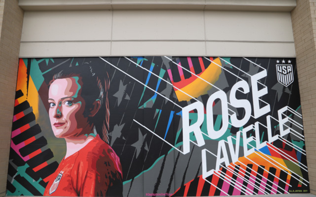Cincinnati's Rose Lavelle is playing in the Tokyo Olympics this week.