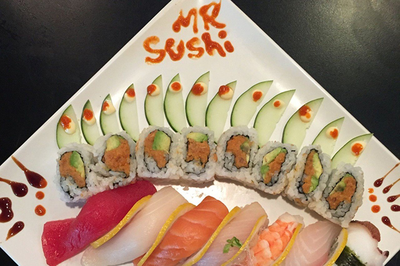 4. Mr. Sushi
580 Walnut St., Downtown; 138 W. McMillan St., Clifton
Photo via Facebook.com/MrSushiUC