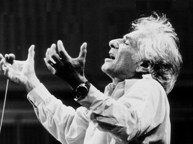 Leonard Bernstein was an inspiring conductor.