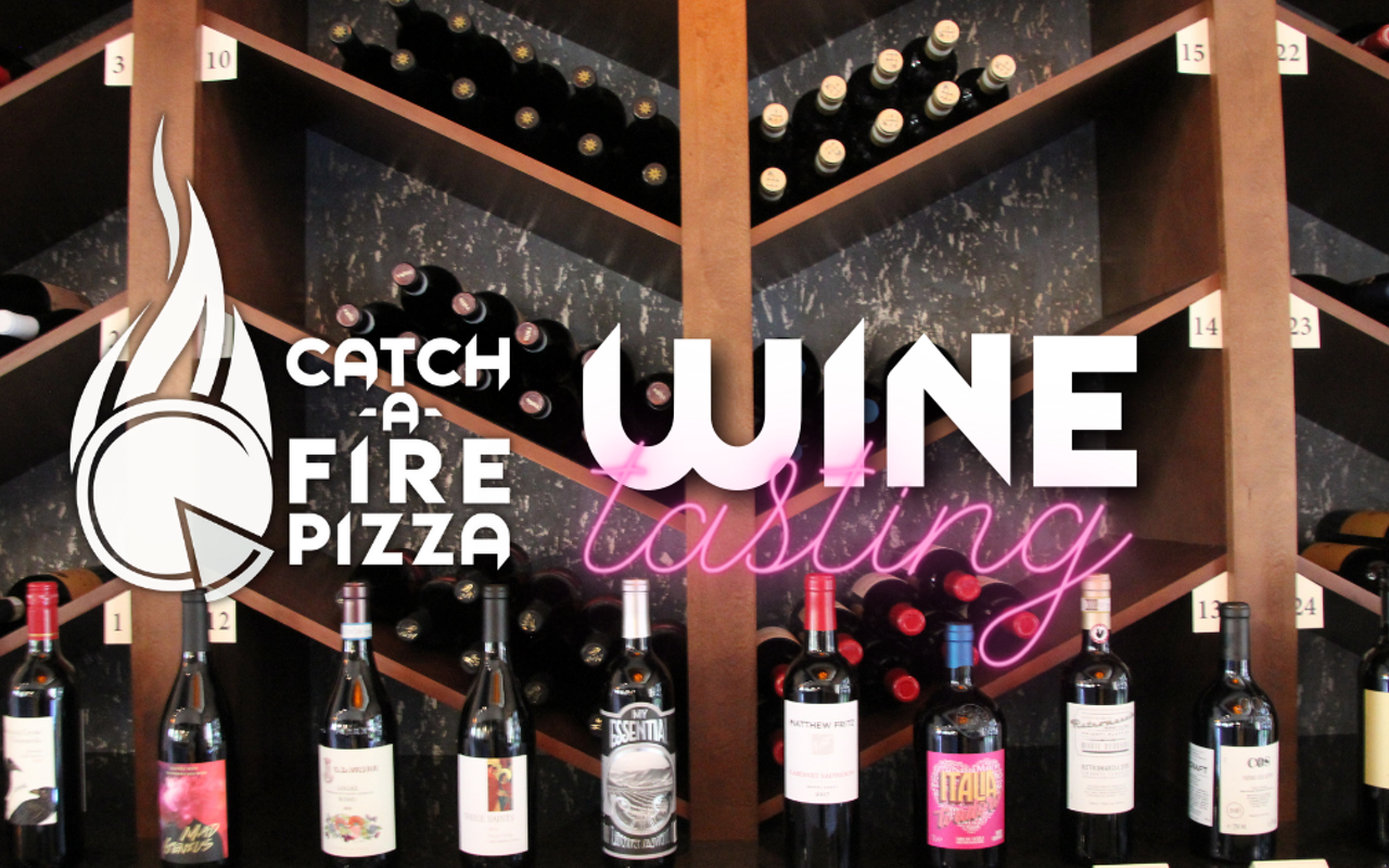 Wine Tasting Experience at Catch-a-Fire Pizza in Blue Ash