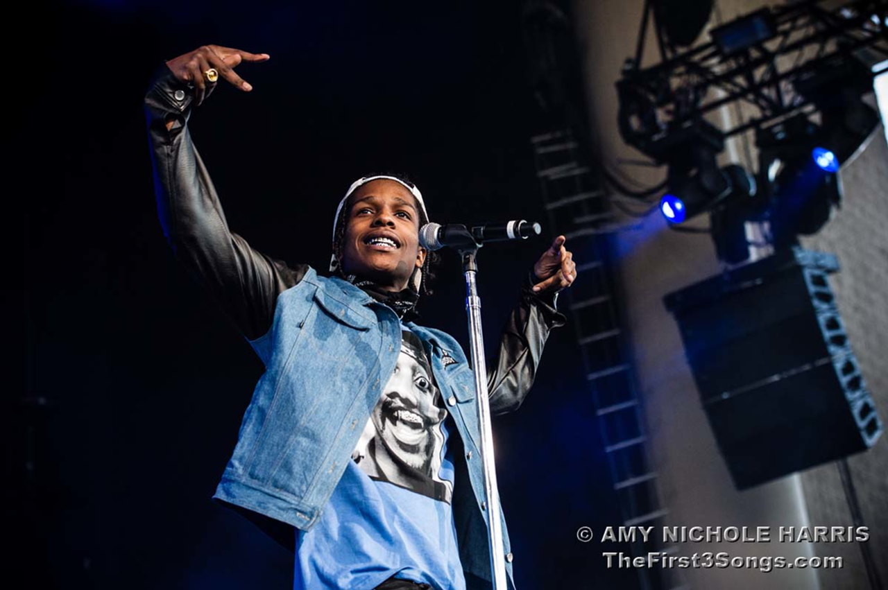 Wiz Khalifa, ASAP Rocky & B.O.B. in Indy