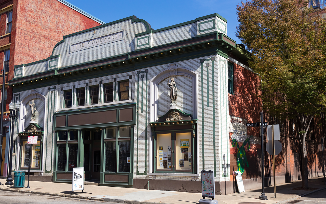 The restored Woodward Theater reopened in 2014.